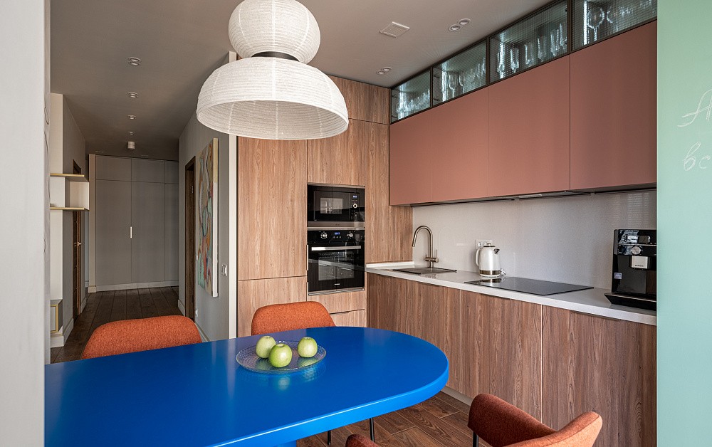 Кухня для молодой мамы из ТВ-проекта «Квартирный Вопрос» 