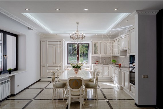 Современные угловые кухни