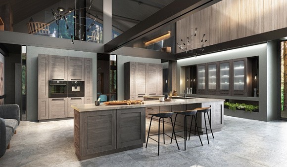 Как оформить кухню в частном доме?