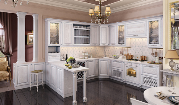 Белая кухня в Мурманске