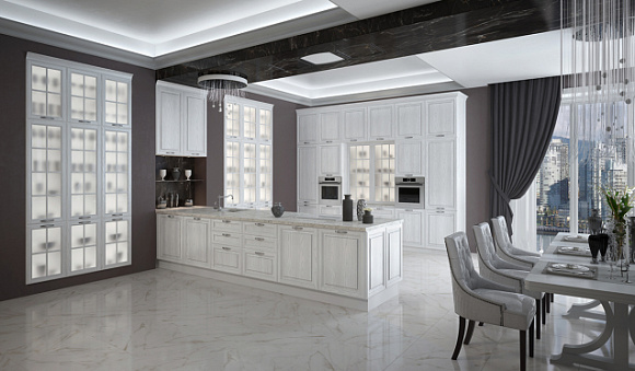 Белая кухня в Кирове