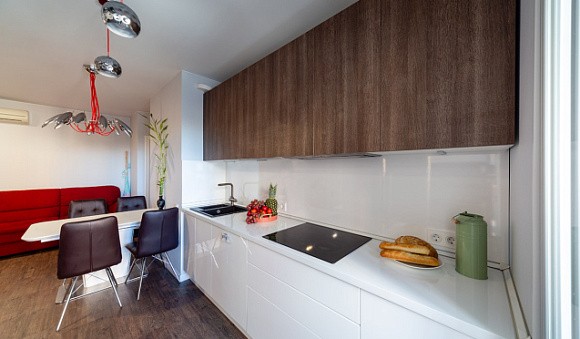 Светлая кухня в Арзамасе