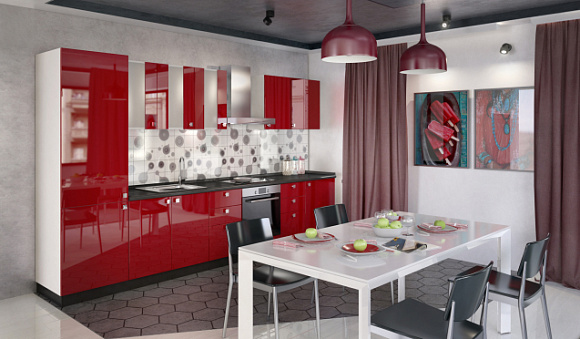 Красная кухня в Санкт-Петербурге