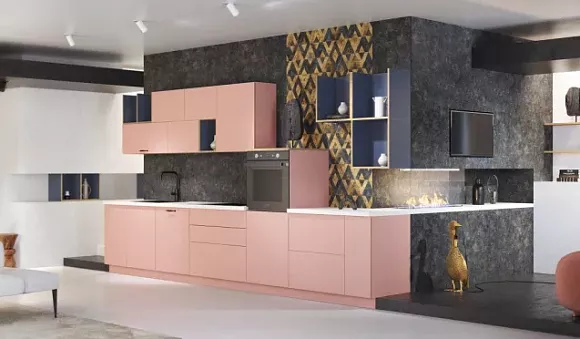 Светлая кухня в Сочи