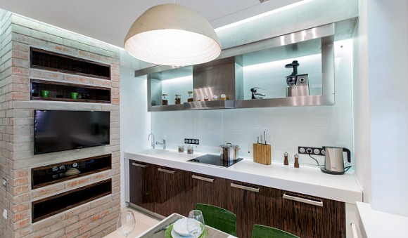 Глянцевая кухня в Ростове-на-Дону