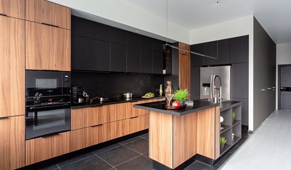 темные кухни