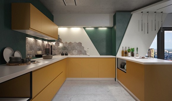 Желтая кухня в Иркутске