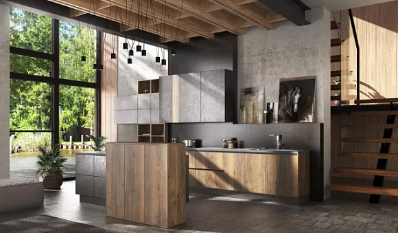 Коричневая кухня во Владикавказе