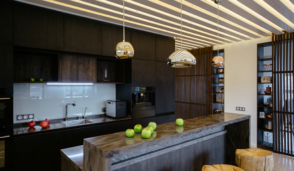 Темная кухня в Тольятти