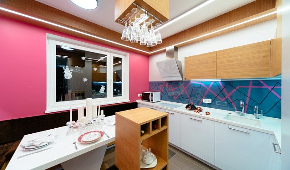 Светлая кухня в Арзамасе