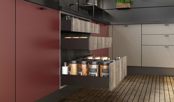 Красная кухня в Ростове-на-Дону