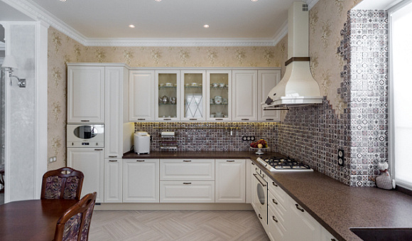 Светлая кухня в Обнинске