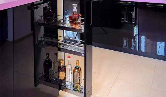 Фиолетовая кухня в Ярославле