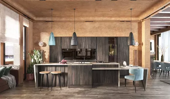 Темная кухня в Казани