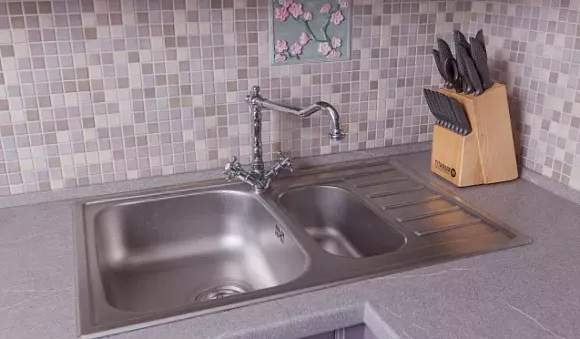 Фиолетовая кухня в Егорьевске