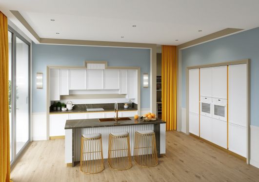 Большие кухни