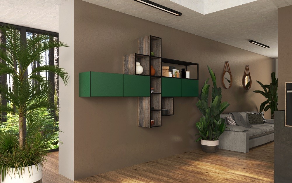 Кухня Ханна Блэк эко-стиль